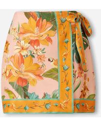 FARM Rio - Viscose Mini Skirt - Lyst