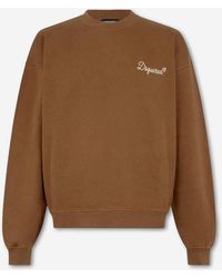DSquared² - Logo Sweatshirt Cotton - Lyst