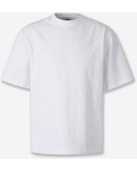 CASABLANCA - Round Neck T-Shirt - Lyst