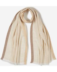Santa Eulalia - Linen Silk Scarf - Lyst