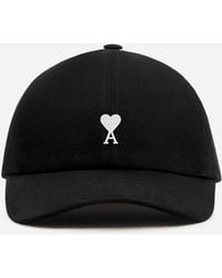 Ami Paris - Baumwoll-Logo-Kappe - Lyst