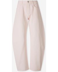 Alaïa - Balloon Wide Leg Jeans - Lyst