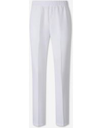 Santa Eulalia - Straight Linen Trousers - Lyst