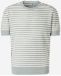 Santa Eulalia - Round Neck T-Shirt - Lyst