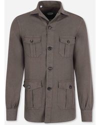 Vincenzo Di Ruggiero - Plain Linen Shirt - Lyst