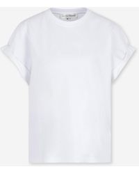Victoria Beckham - Round Neck T-Shirt - Lyst