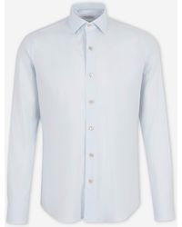 Santa Eulalia - Plain Cotton Shirt - Lyst