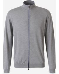 Santa Eulalia - Wool Knit Cardigan - Lyst