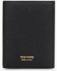 Tom Ford - Foldable Leather Cardholder - Lyst