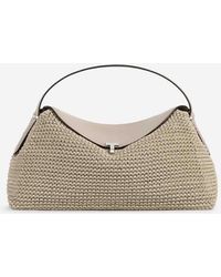 TOTEME - Geflochtene T-Lock-Tasche - Lyst