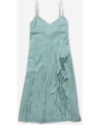 Acne Studios - Satin Midi Dress - Lyst