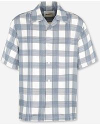 Jil Sander - Check Print Shirt - Lyst