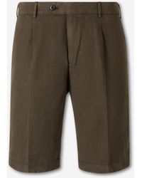 PT Torino - Casual Bermuda Shorts With Pleats - Lyst