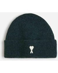 Ami Paris - Logo Knit Hat - Lyst