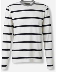 Officine Generale - Long Sleeve T-Shirt - Lyst
