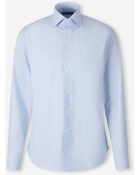 Canali - Camicia Di Cotone Semplice - Lyst