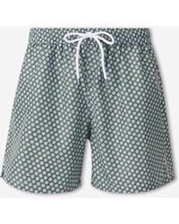 Fedeli - Printed Swimsuit - Lyst