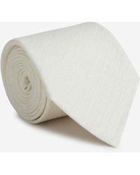 ZEGNA - Corbata Lino Texturizado - Lyst