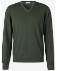 Santa Eulalia - Sweater V-Neck - Lyst
