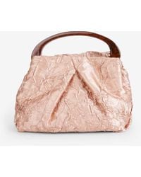 Dries Van Noten - Borsa A Mano Plissettata - Lyst