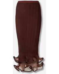 Jonathan Simkhai - Kelso Midi Skirt - Lyst