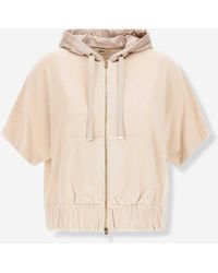 Herno - Sweat-Shirt Zippé Molleton - Lyst