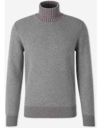 Gran Sasso - Cashmere Turtleneck Sweater - Lyst