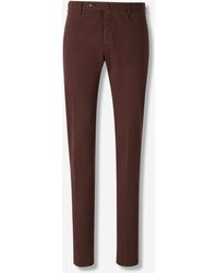 PT Torino - Straight Chino Trousers - Lyst