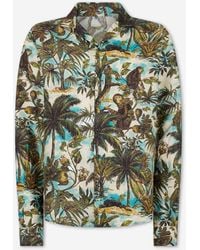 DSquared² - Monkey Print Shirt - Lyst