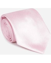 Petronius - Plain Silk Tie - Lyst