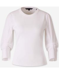 Veronica Beard - Round Neck T-Shirt - Lyst
