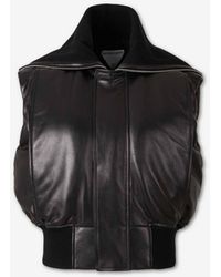 Bottega Veneta - Padded Leather Vest - Lyst