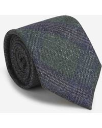 Bigi por Santa Eulalia - Wool Plaid Tie - Lyst