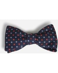 Petronius - Floral Silk Bow Tie - Lyst