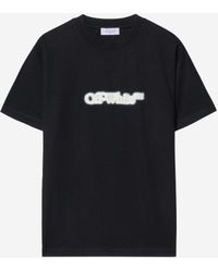 Off-White c/o Virgil Abloh - Camiseta Spray Arrow - Lyst