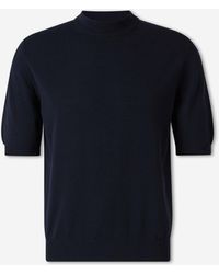 Zanone - Round Neck T-Shirt - Lyst