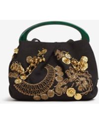 Dries Van Noten - Handbag With Metal Appliques - Lyst