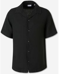 Santa Eulalia - Short Sleeve Linen Shirt - Lyst