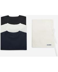 Jil Sander - T-Shirts Pack Of 3 - Lyst