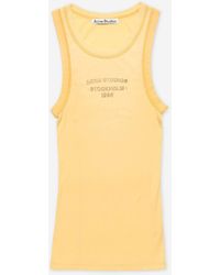 Acne Studios - Tank Top - Lyst