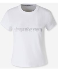 Alexander Wang - Round Neck T-Shirt - Lyst