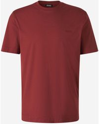ZEGNA - T-Shirt Semplice Con Logo - Lyst