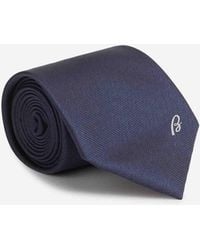 Brioni - Plain Silk Tie - Lyst