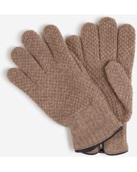 Santa Eulalia - Wool Knit Gloves - Lyst