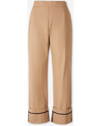 Herno - Wide Leg Trousers Hem - Lyst