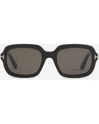 Tom Ford - Wool Sunglasses 02 - Lyst