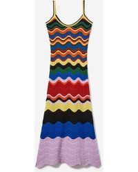 La DoubleJ - Chevron Knit Sundress - Lyst