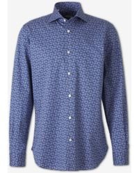 Vincenzo Di Ruggiero - Printed Cotton Shirt - Lyst