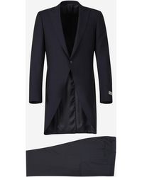 Canali - Plain Wool Suit - Lyst