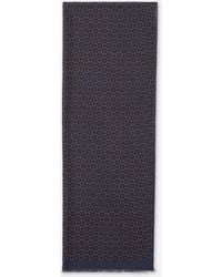 Santa Eulalia - Printed Wool Scarf - Lyst